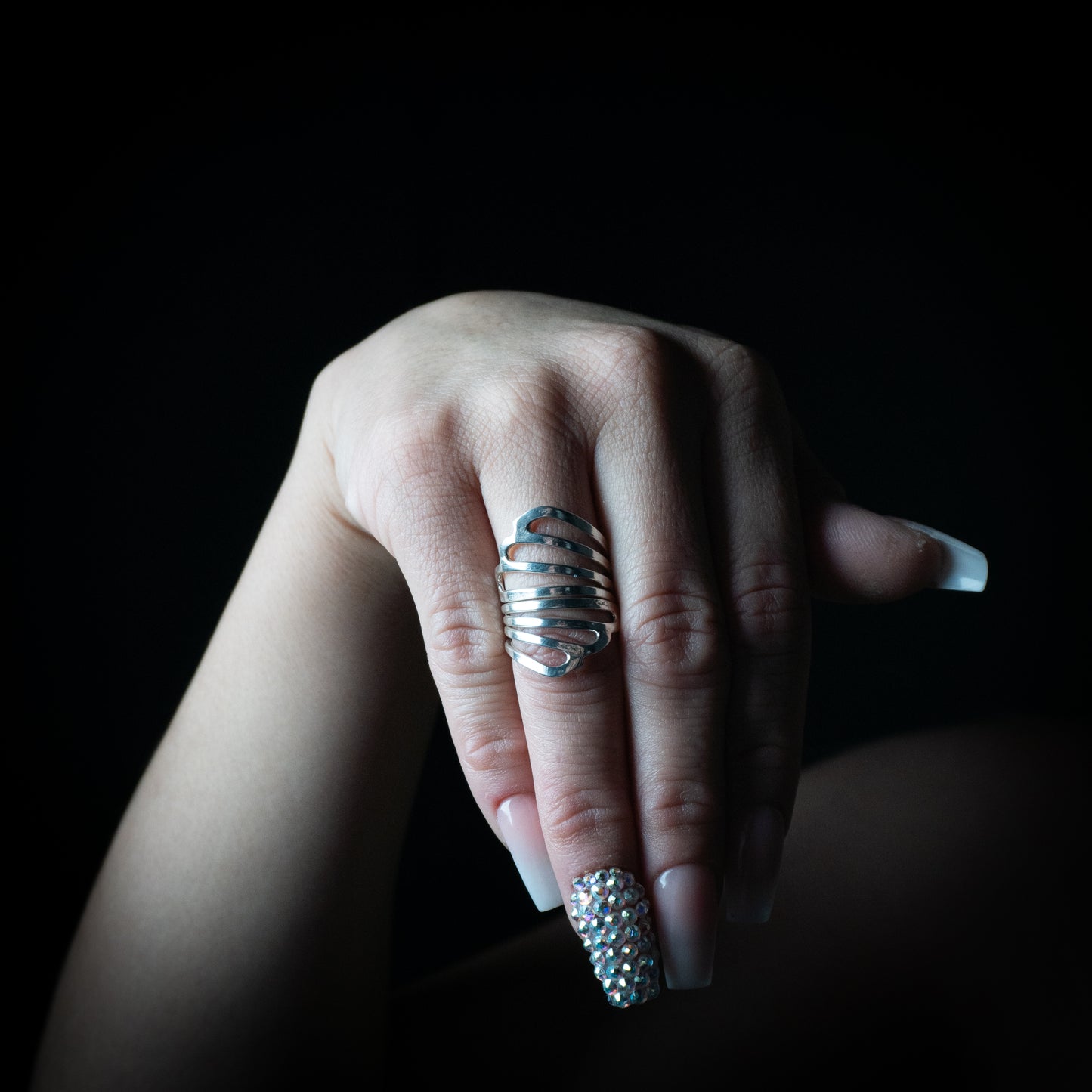 Anillo espuma de mar