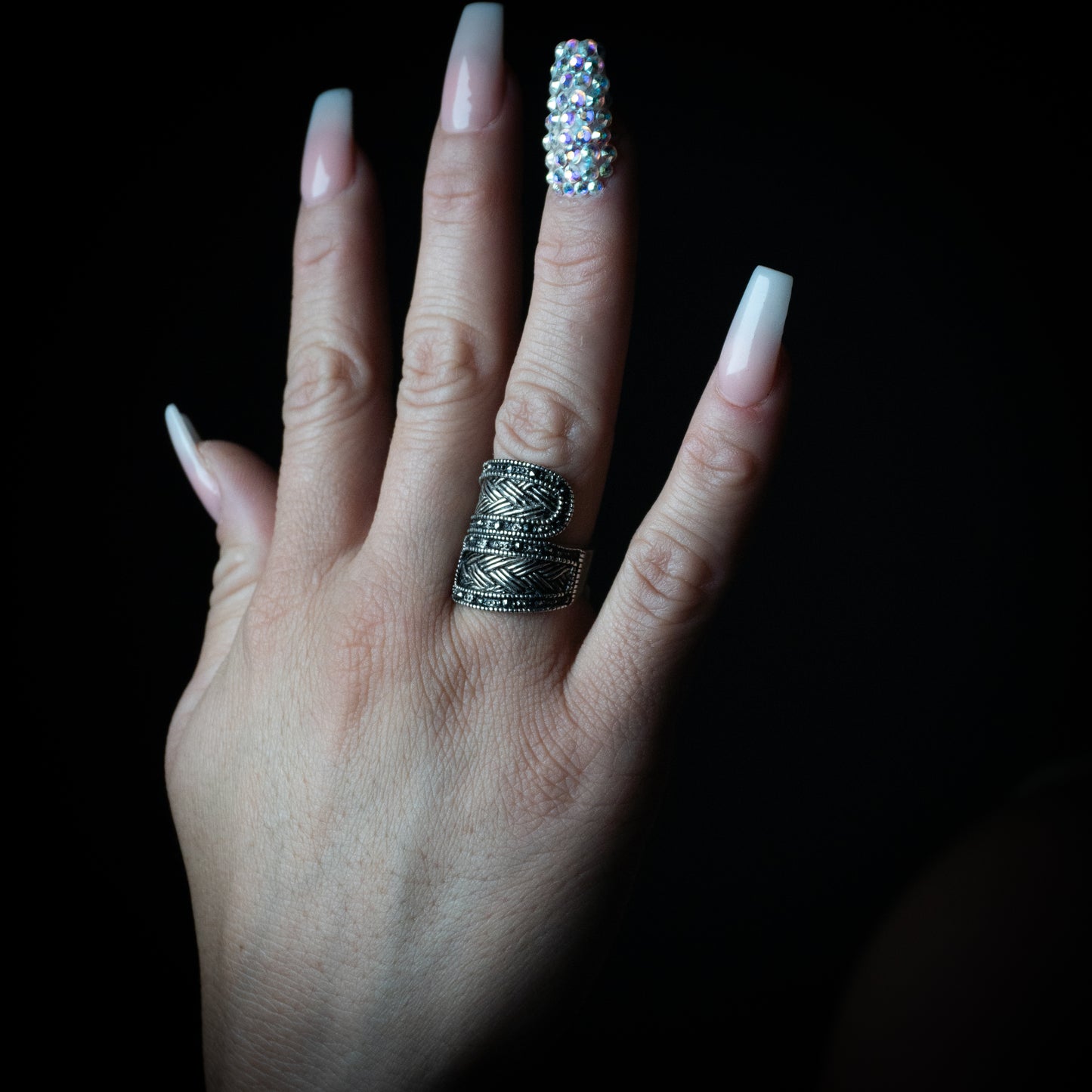 Anillo encuentro de marquesita