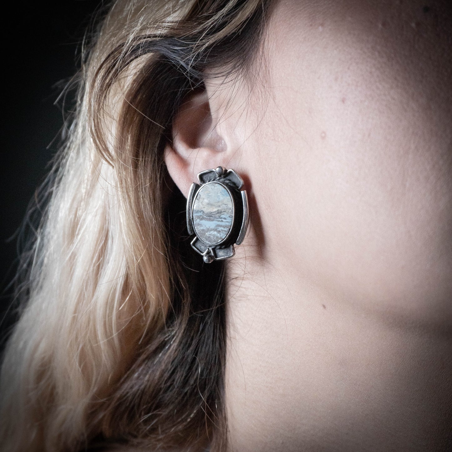 Pendientes Maya cielo