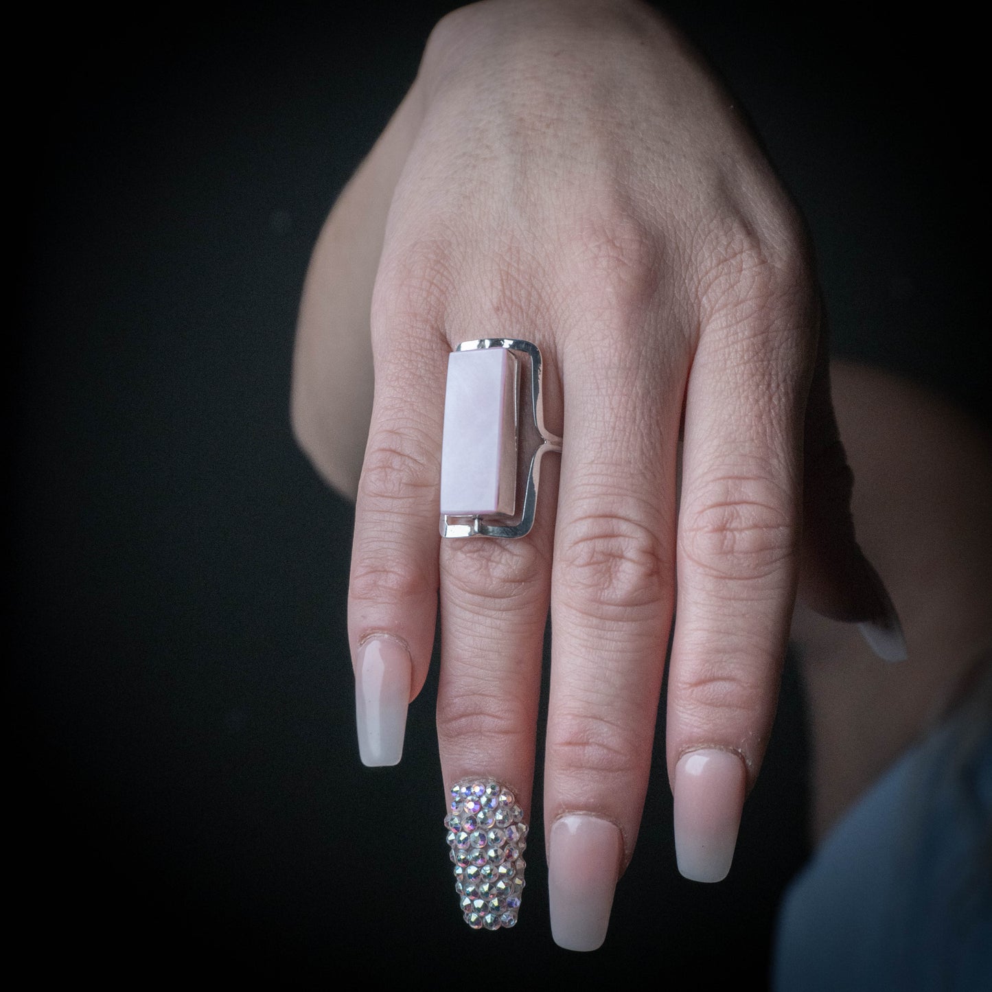 Anillo Agata Rosa